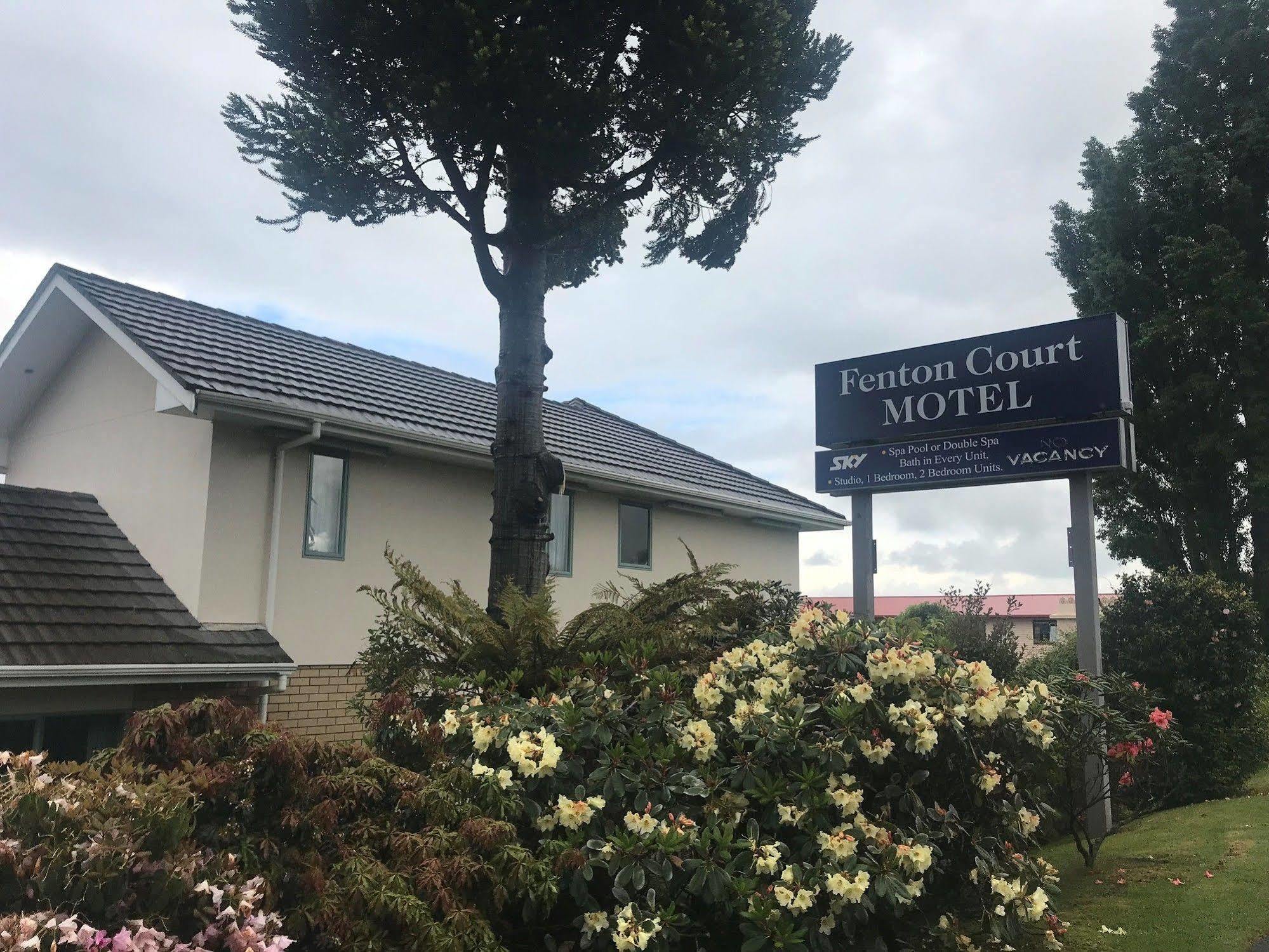 Fenton Court Motel Rotorua Exteriör bild