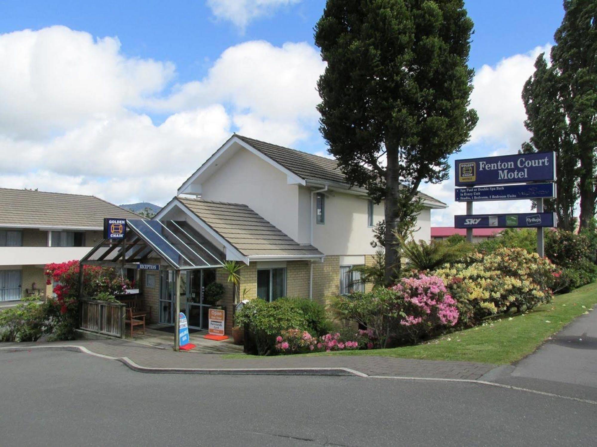 Fenton Court Motel Rotorua Exteriör bild